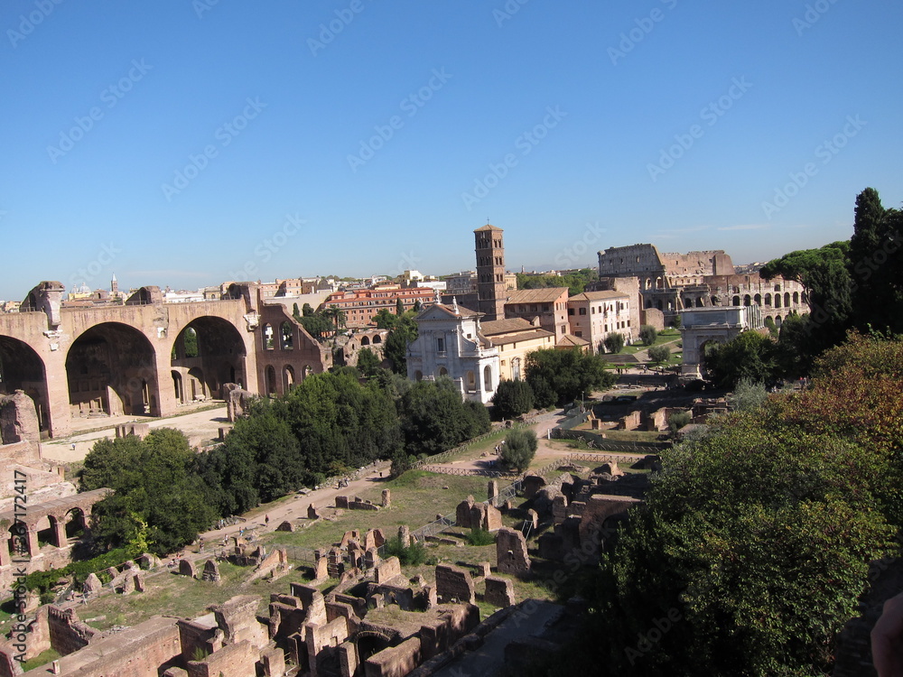 Roman Forum: Basilica of Maxentius
