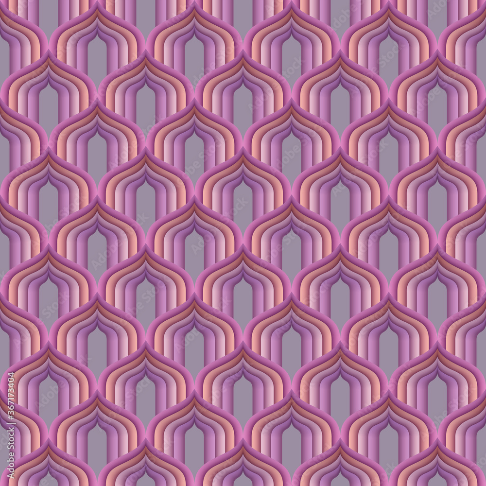 Vector paper cut geometric modern background Vector paper cut geometric modern background