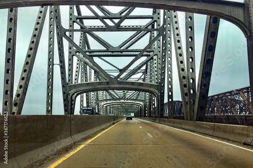 Fototapeta Naklejka Na Ścianę i Meble -  Arkansas Bridge