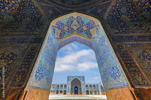 Shah Mosque known also as Imam Mosque in Isfahan, Iran
