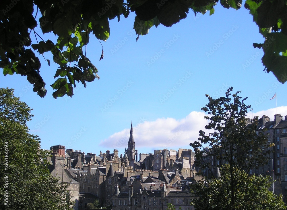 Obraz premium edinburgh castle scotland