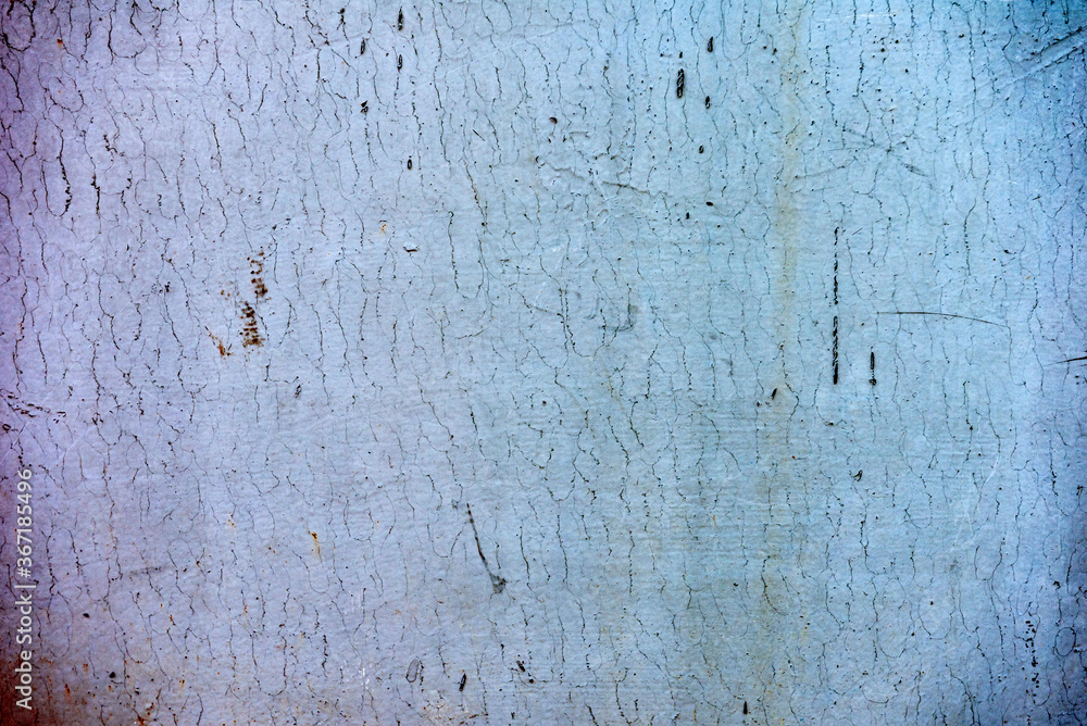 Obraz premium Blue metal floor plate texture and background seamless