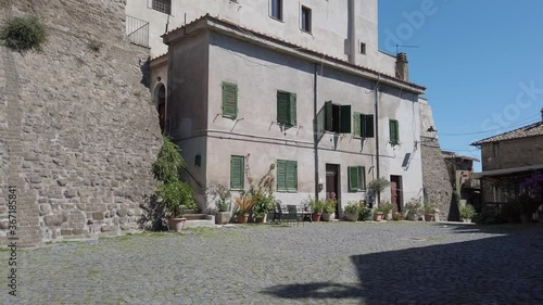 Castelnuovo di Porto, beautiful village in the province of Rome, Lazio, Italy. photo