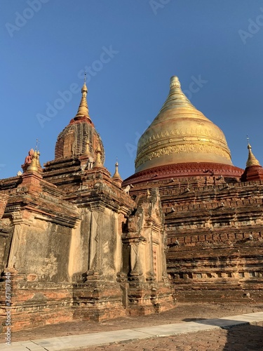 Temple Dhammayanzika à Bagan, Myanmar 