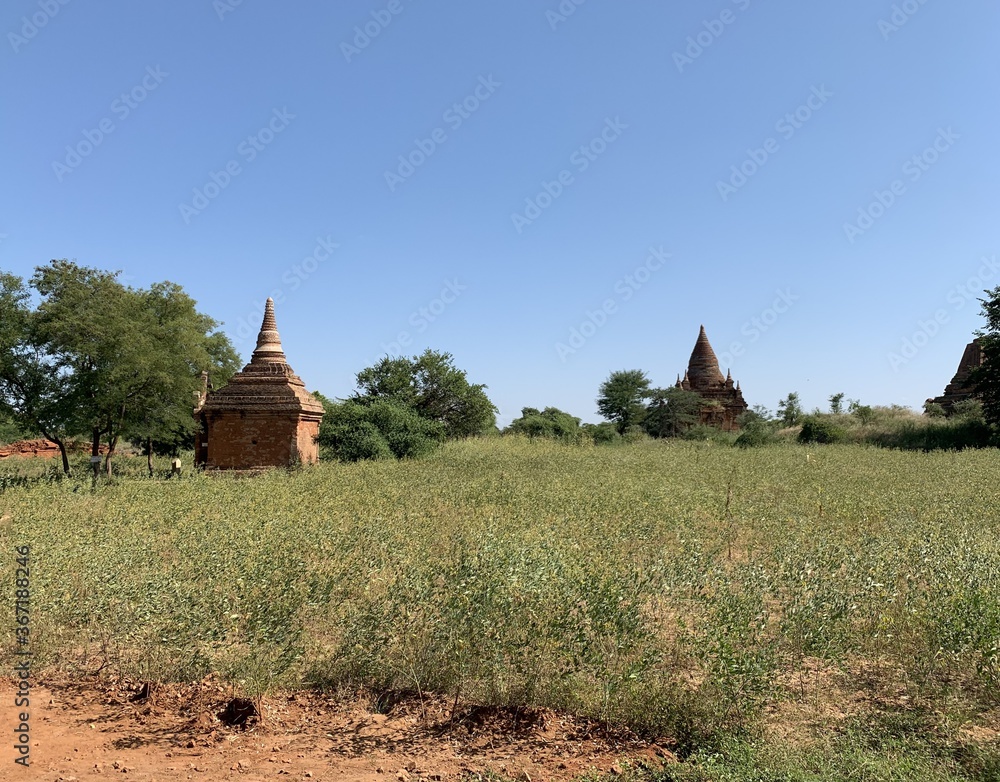 Temples à Bagan, Myanmar
