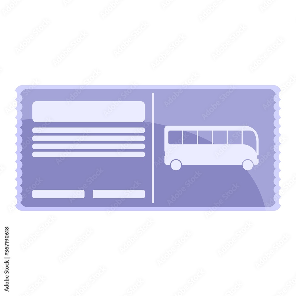 Bus ticket validator icon. Cartoon of bus ticket validator vector icon for web design isolated on white background Bus ticket validator icon. Cartoon of bus ticket validator vector icon for web design isolated on white background