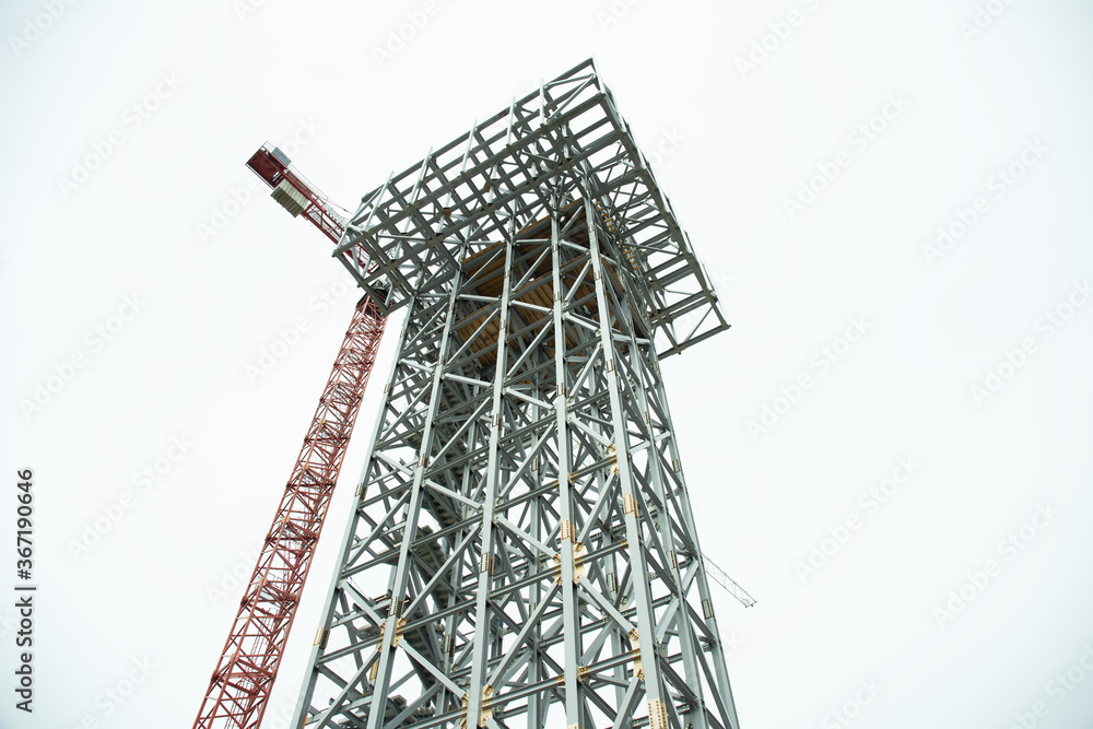 THE CONSTRUCTION OF SKI JUMP IN MOSCOW