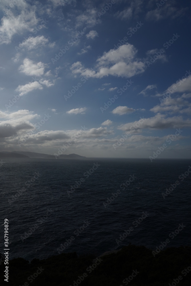 Fototapeta premium Coast of Galicia in Lighthouse area. Spain