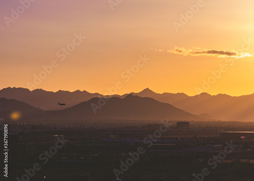 Phoenix Sunset © MrGoodVillain