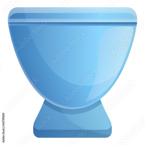 Furniture bidet icon. Cartoon of furniture bidet vector icon for web design isolated on white background