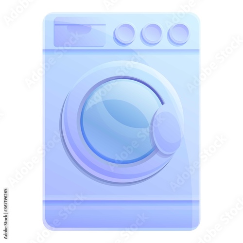 Drying machine icon. Cartoon of drying machine vector icon for web design isolated on white background