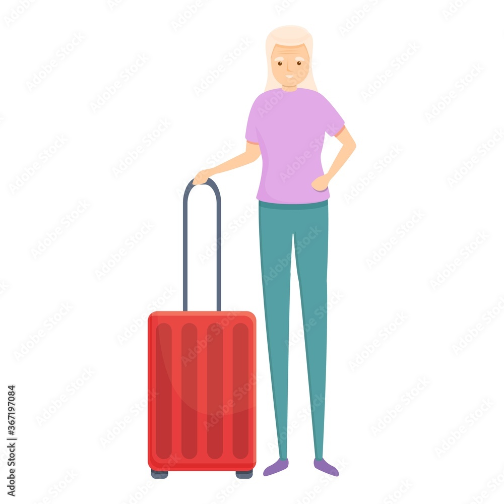 Travel gradfather icon. Cartoon of travel gradfather vector icon for web design isolated on white background Travel gradfather icon. Cartoon of travel gradfather vector icon for web design isolated on white background