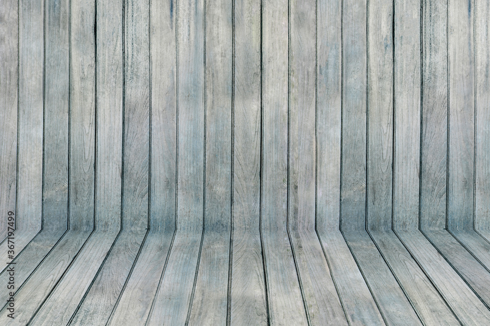 Old gray wood wall panel pattern. Old grey wooden floor texture for background. Empty of dark room. Old gray wood wall panel pattern. Old grey wooden floor texture for background. Empty of dark room.