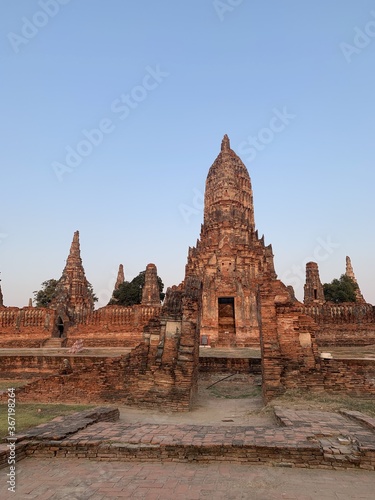 Wat Chai Watthanaram à Ayutthaya, Thaïlande