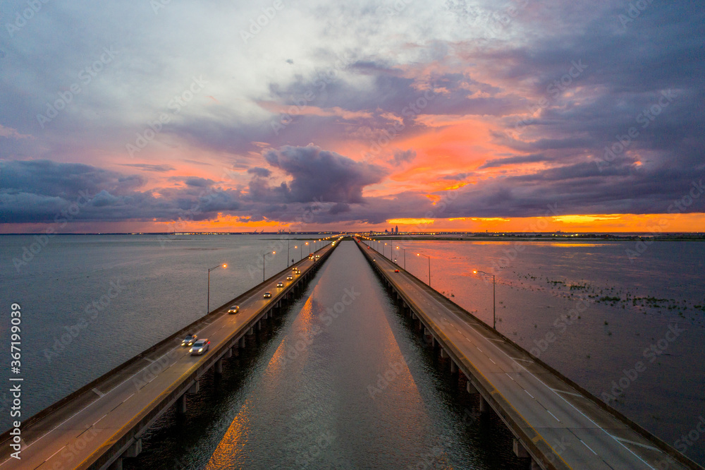 Mobile Bay, Alabama sunset 