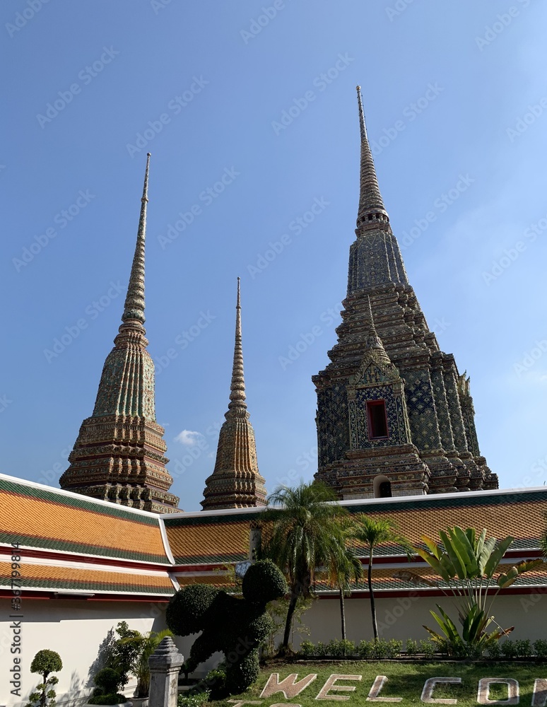 Wat Pho à Bangkok, Thaïlande