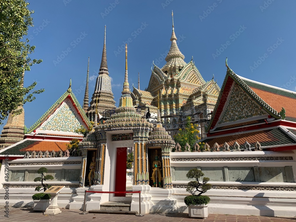 Wat Pho à Bangkok, Thaïlande