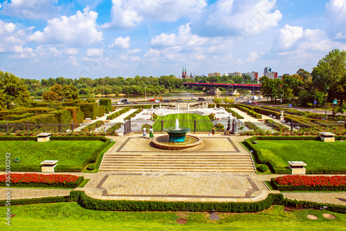 King Palace garden