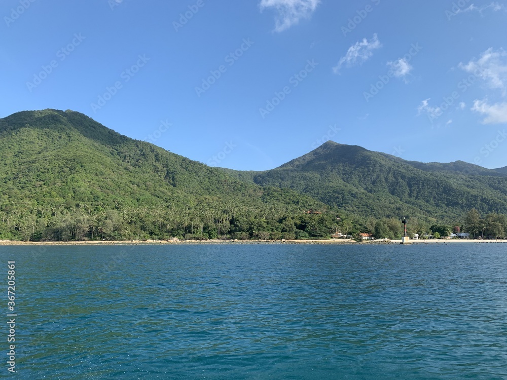 Lagon à Ko Pha Ngan, Thaïlande