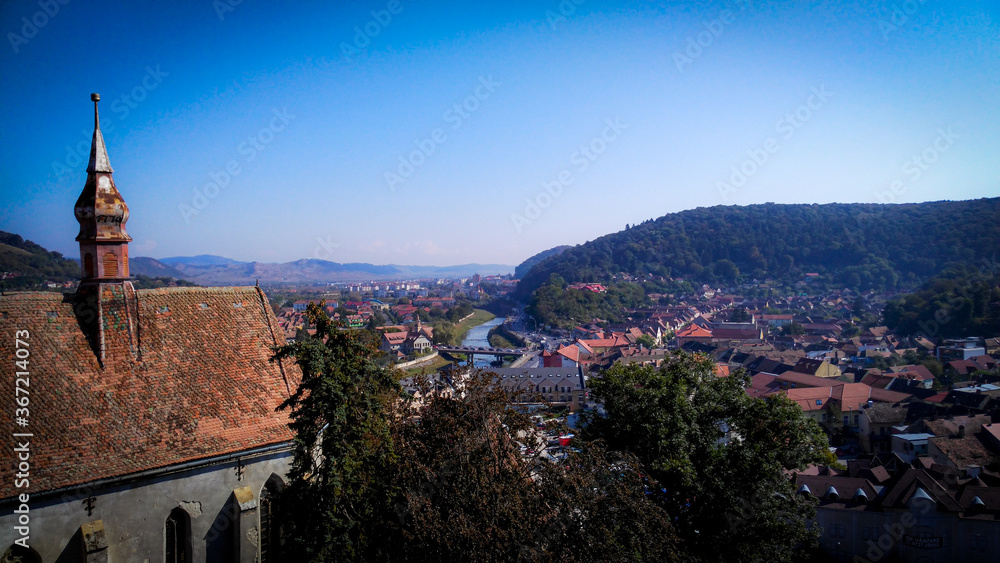 panorama of Sibiu