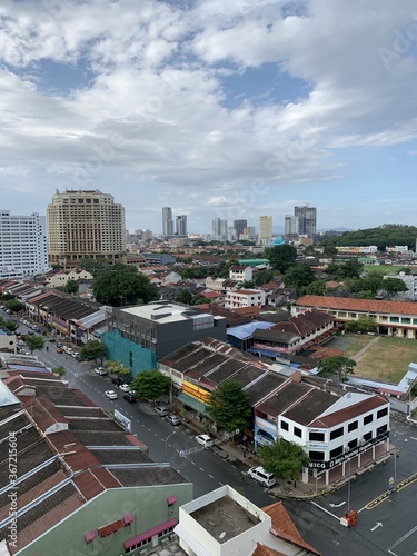 Obraz na płótnie Paysage urbain à Malacca, Malaisie