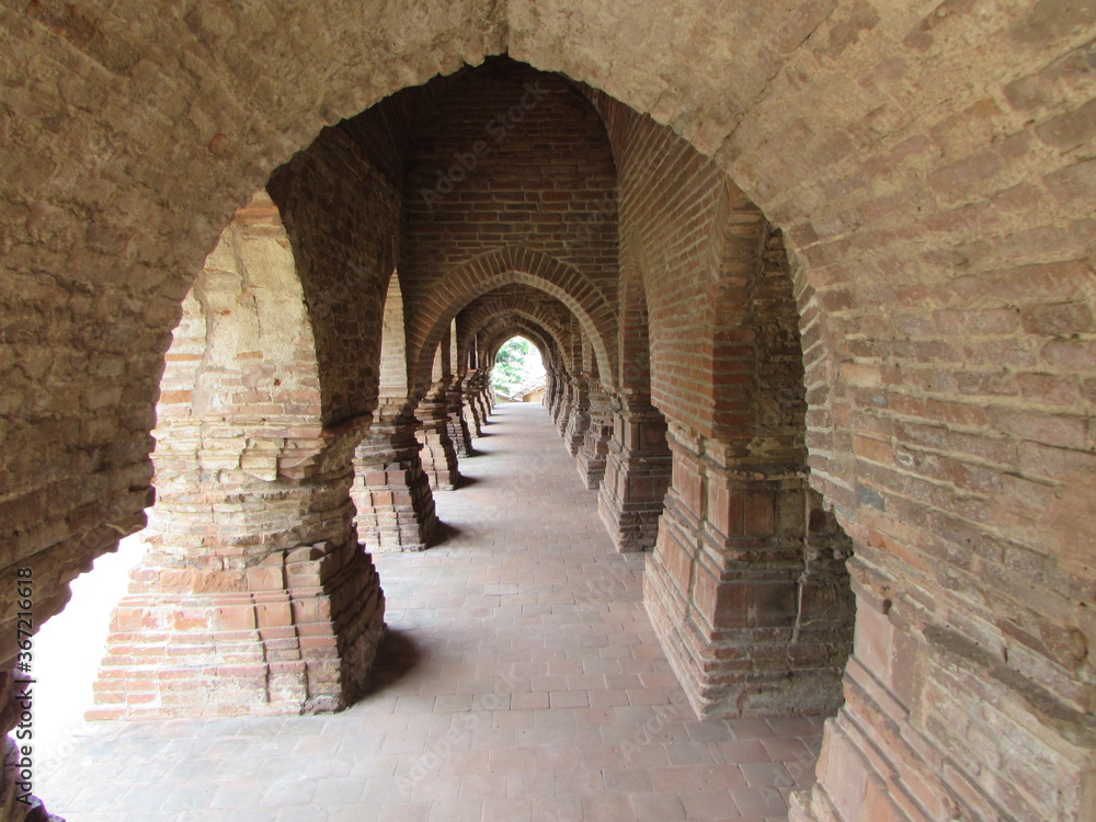 Fototapeta premium arches of the monastery