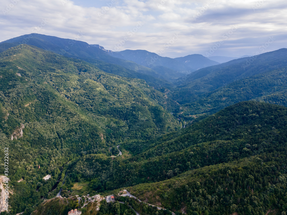 Fototapeta premium Rhodope Mountains near town of Asenovgrad, Bulgaria