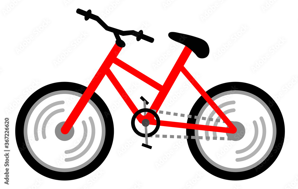 Obraz premium vector bike