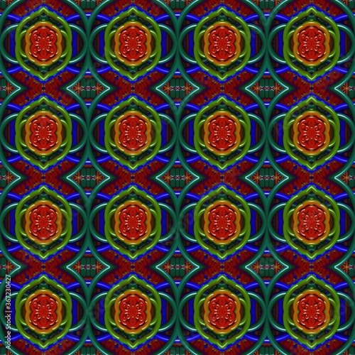 repeating patterns. Suitable for banner, brochure or cover. 