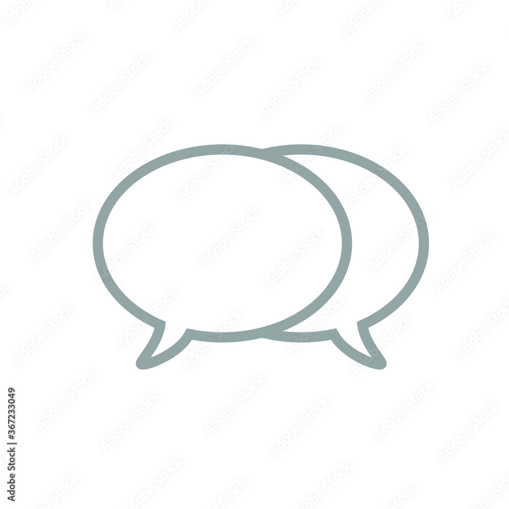speech bubble icon vector flat design speech bubble icon vector flat design