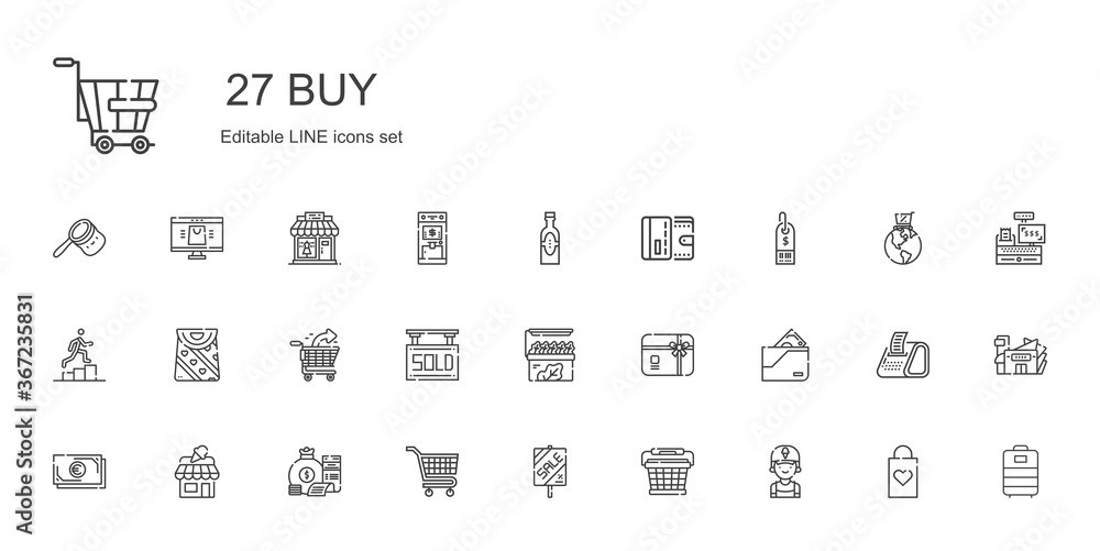 buy icons set buy icons set