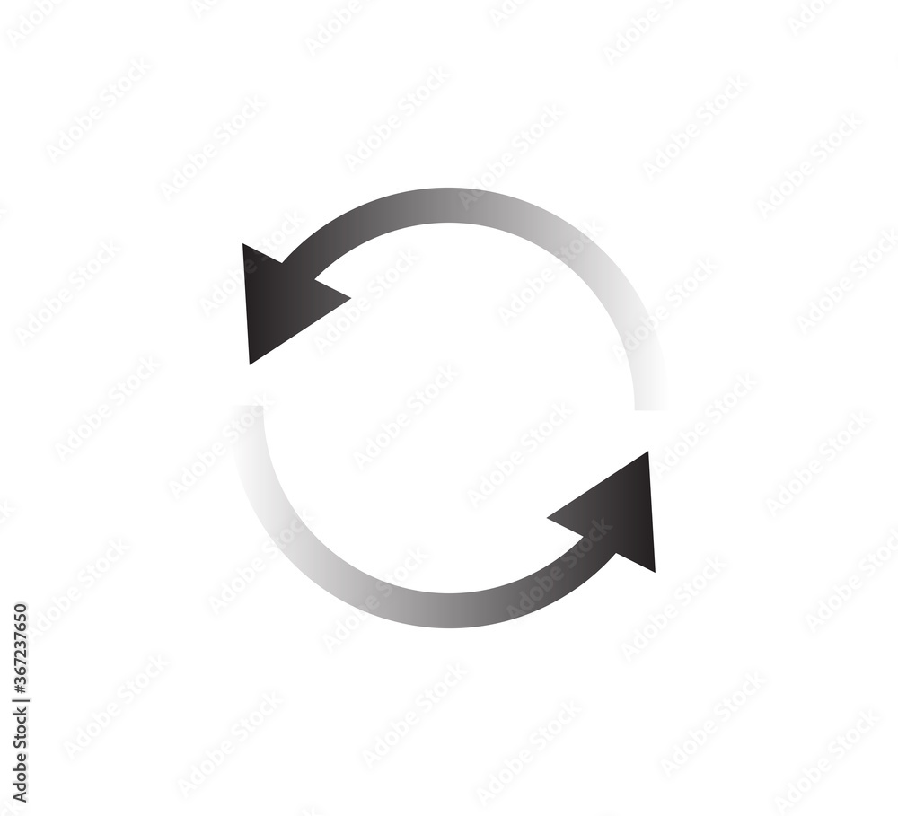 Loading icon vector illustration flat style Loading icon vector illustration flat style