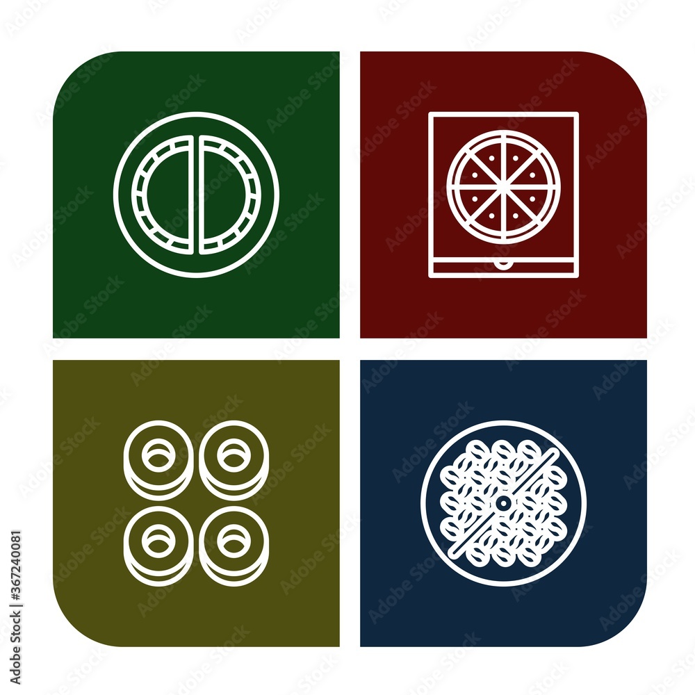cheese icon set cheese icon set