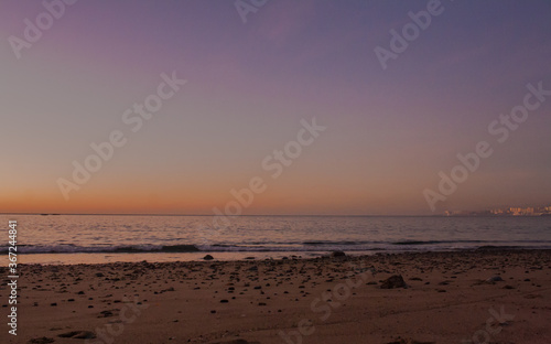sunset on the beach © Diana Caicedo 