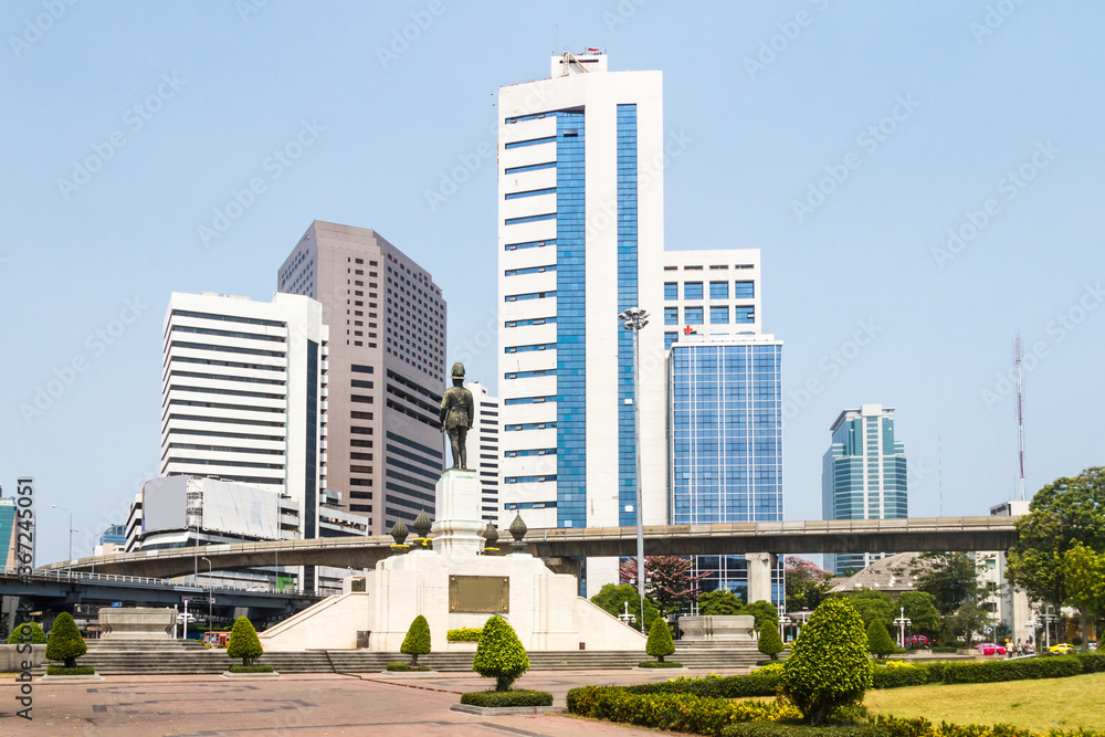 Obraz premium Statue of King Rama VI