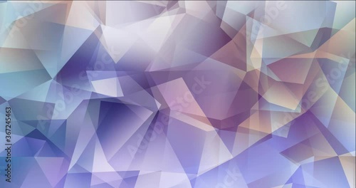 4K looping light blue, yellow polygonal abstract footage. Modern abstract animation with gradient. 4K design for presentations. 4096 x 2160, 60 fps. Codec Photo JPEG.