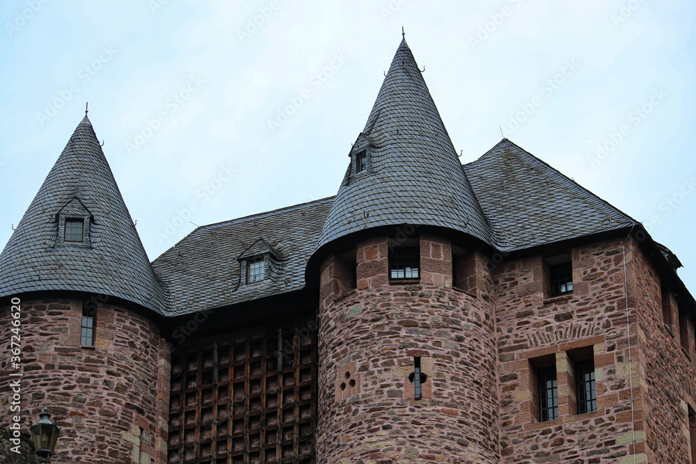Burg Hengebach im Mariawald in Heimbach (Eifel) in Deutschland