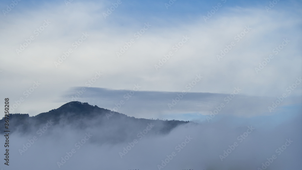 Cloudy mountains