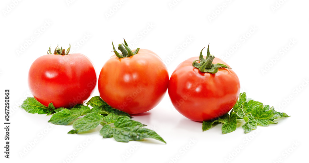 Ripe red tomatoes.