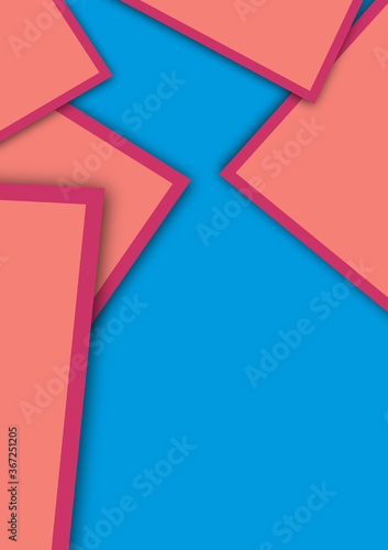 Abstract colorful background. Dynamic shape colorful image for commercial use 