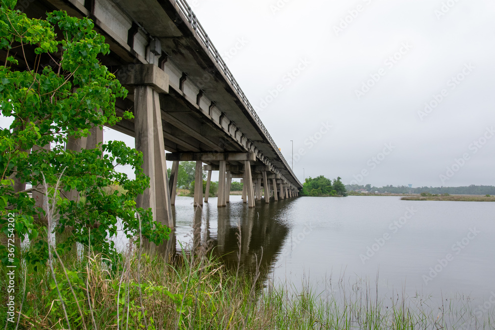 over the causeway over the causeway