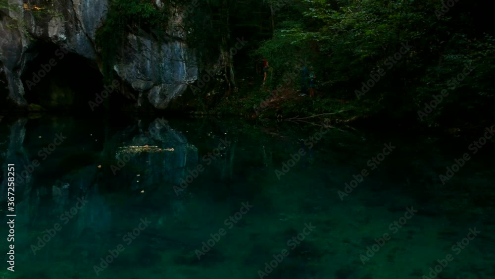 View at Krupaj spring in Eastern Serbia View at Krupaj spring in Eastern Serbia
