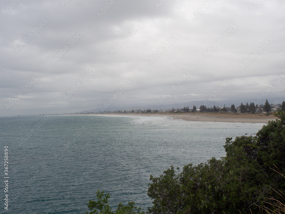Ocean And Beach Landscape Mt Maunganui