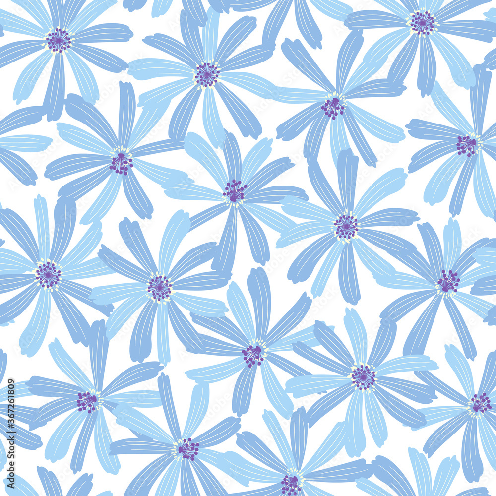 Seamless vector pattern of a beautiful flower, Seamless vector pattern of a beautiful flower,