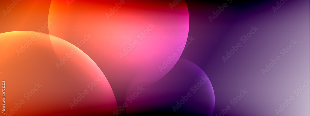Vector abstract background liquid bubble circles on fluid gradient with shadows and light effects. Shiny design templates for text Vector abstract background liquid bubble circles on fluid gradient with shadows and light effects. Shiny design templates for text