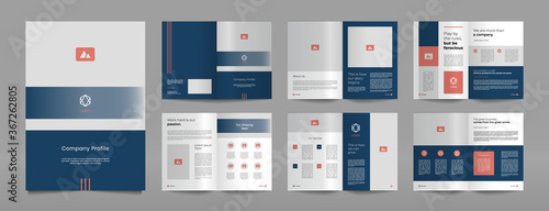 Business proposal brochure design template