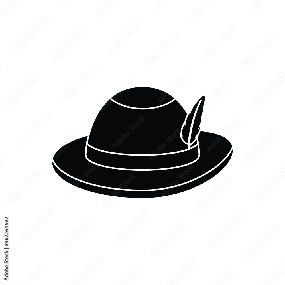 Hat icon vetor Hat icon vetor