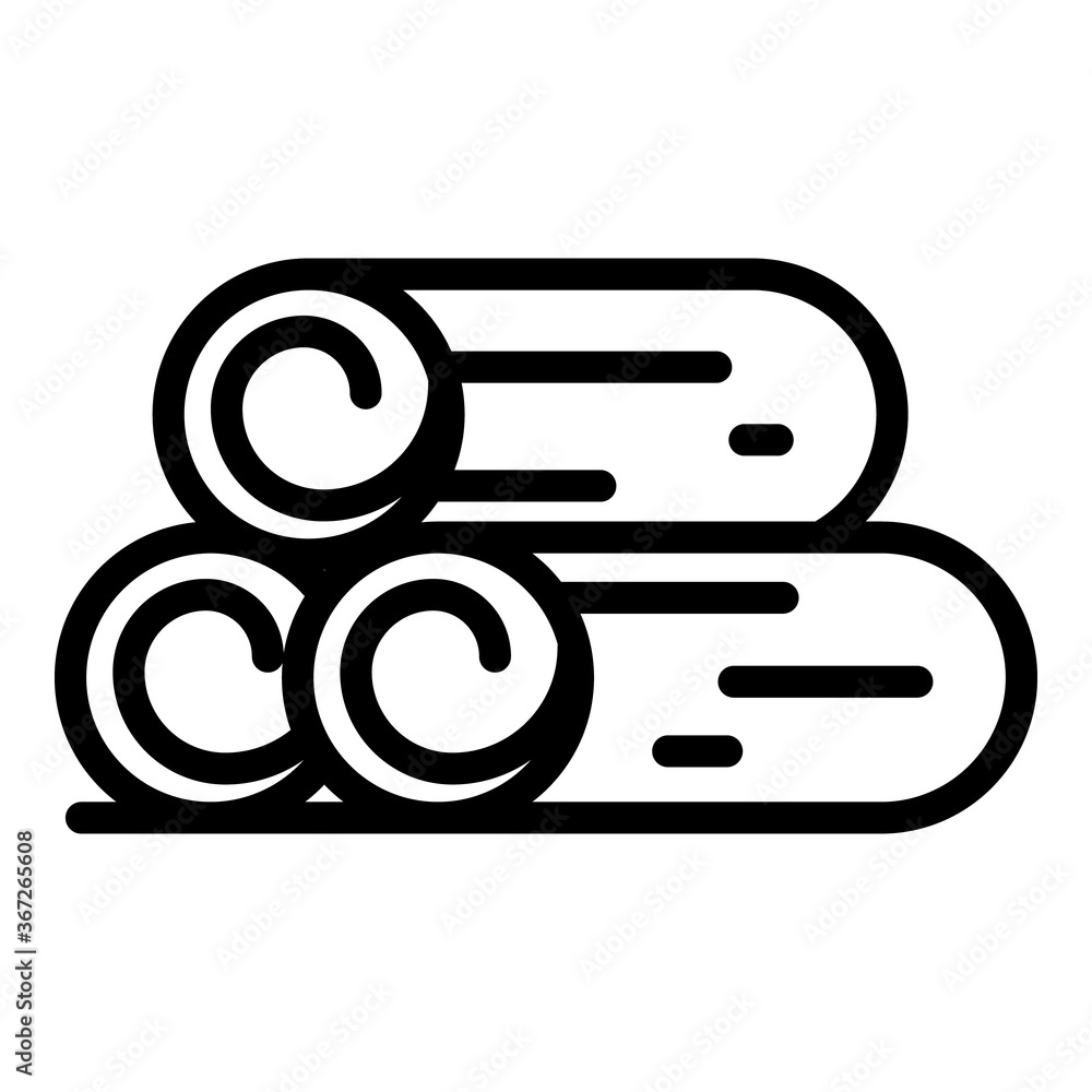 Carpenter wood icon. Outline carpenter wood vector icon for web design isolated on white background Carpenter wood icon. Outline carpenter wood vector icon for web design isolated on white background