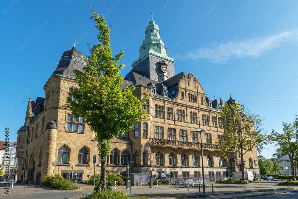 Rathaus der Stadt Recklinghausen in Nordrhein-Westfalen