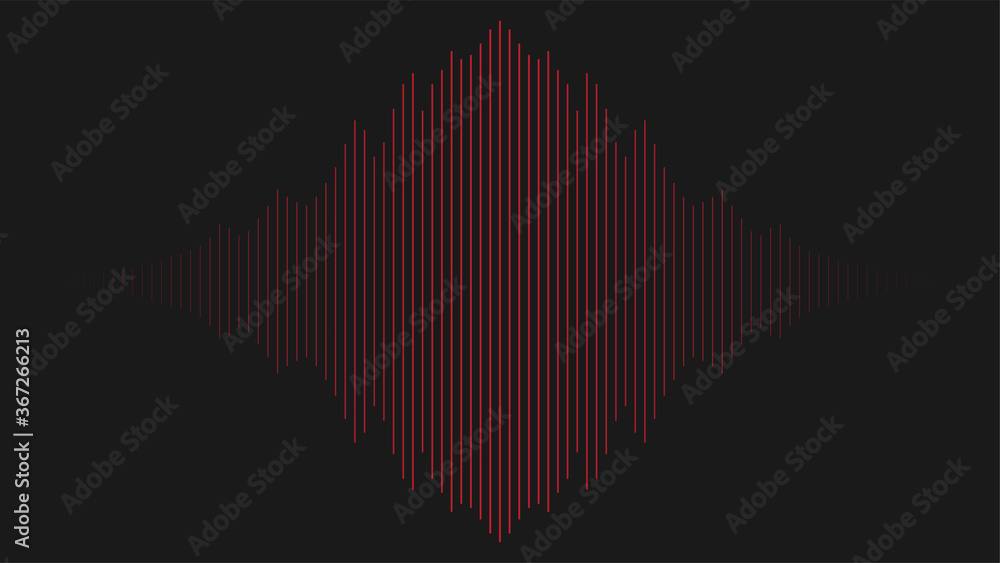 Music equalizer. Vector illustration on a black background. Music equalizer. Vector illustration on a black background.